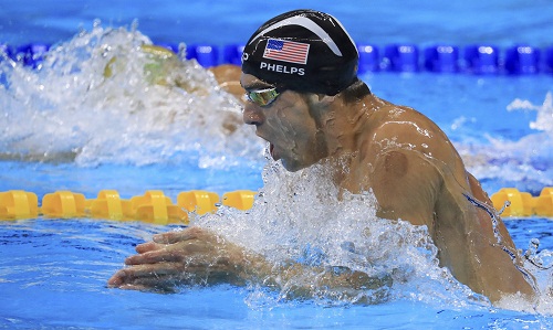 Phelps giành HC vàng thứ tư ở Olympic 2016