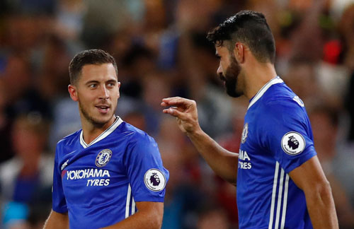 Costa nổ súng phút cuối, Chelsea thắng mở màn cùng Conte