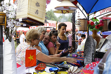 Việt Nam tham gia Hội chợ thường niên Sorochinsky Yarmarok tại Poltava, Ukraina