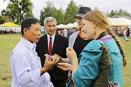 Việt Nam tham gia Hội chợ thường niên Sorochinsky Yarmarok tại Poltava, Ukraina