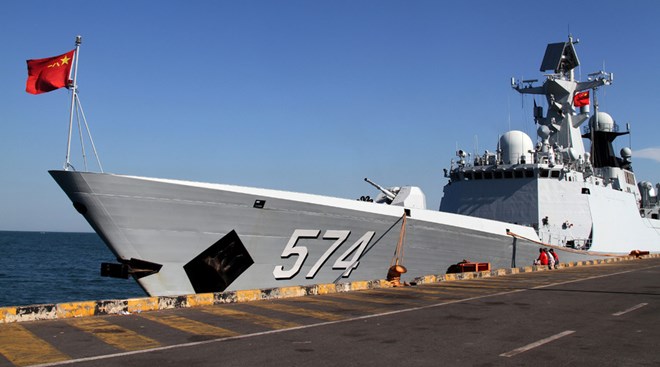 Trung Quốc xây 'bến tàu chiến' gần Senkaku/Điếu Ngư