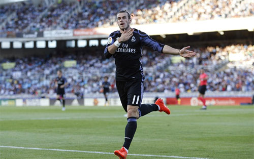 Vắng Ronaldo, Bale lập cú đúp giúp Real thắng đậm