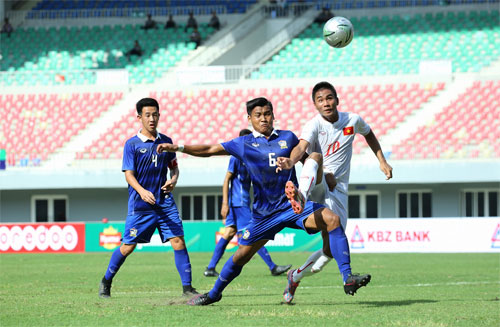 U19 Việt Nam đánh bại U19 Thái Lan trên đất Myanmar