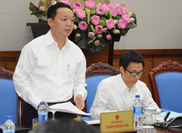 "Giật mình" trước báo cáo về môi trường của Bộ trưởng Trần Hồng Hà