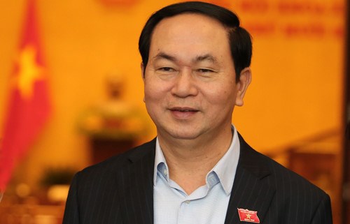 Chủ tịch nước Trần Đại Quang trả lời phỏng vấn hãng tin Pháp AFP