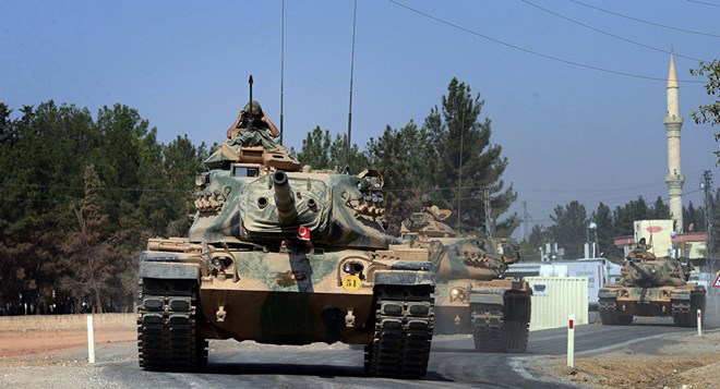Thổ Nhĩ Kỳ điều thêm xe tăng, lập mặt trận mới ở Syria
