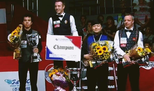 Cơ thủ Việt Nam giành ngôi Á quân World Cup carom ba băng