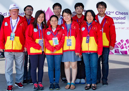Cờ vua nam và nữ Việt Nam cùng thắng tại Olympiad 2016