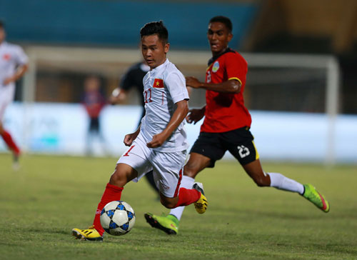 Đè bẹp Đông Timor, Việt Nam vươn lên đầu bảng giải U19 Đông Nam Á