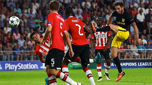 Atletico đánh bại nhà vô địch Hà Lan trên sân khách