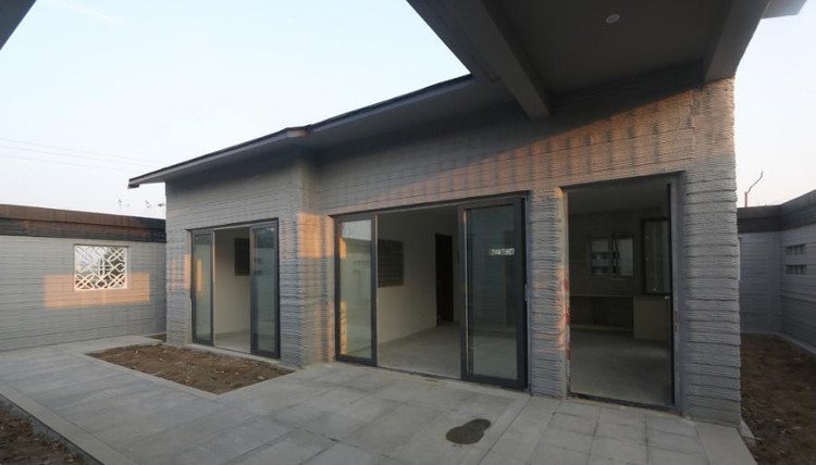 Xây nhà bằng công nghệ in 3D không cần dùng gạch