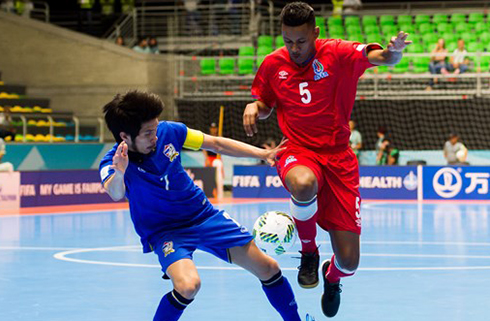Thái Lan dừng bước ở vòng 1/8 Futsal World Cup