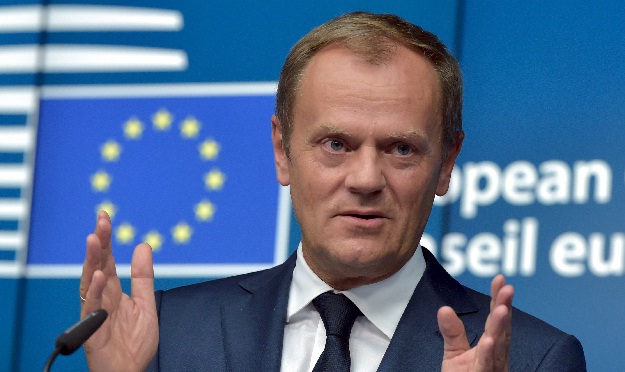 Chủ tịch Liên minh châu Âu Donald Tusk tới Ukraine