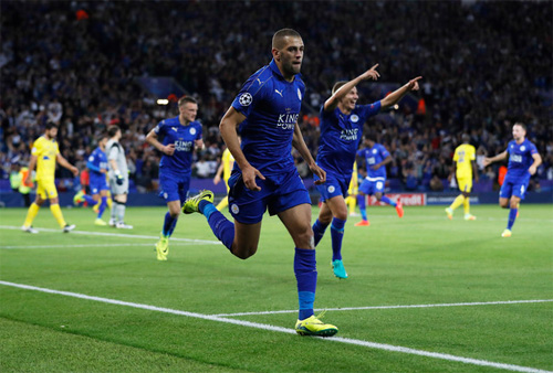 Leicester thắng trận thứ hai liên tiếp tại Champions League