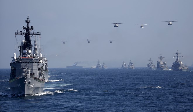 Tình hình Biển Đông: Nhật Bản không có kế hoạch tuần tra chung với Mỹ