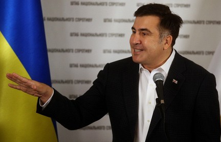 Tỉnh trưởng Odessa Saakasvili lại ra những tuyên bố lớn tiếng