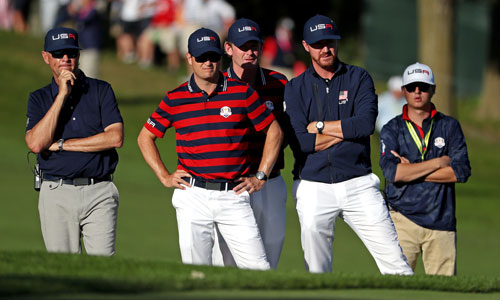 Mỹ dẫn châu Âu ba điểm tại Ryder Cup 2016