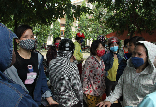 2.500 công nhân ở Nghệ An tiếp tục đình công
