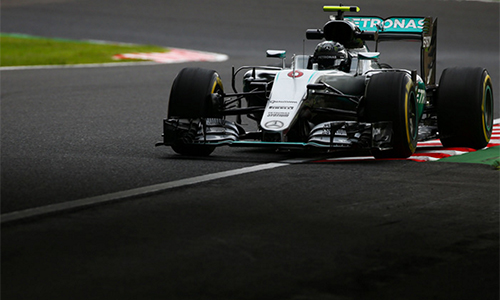 Rosberg giành pole tại Grand Prix Nhật Bản