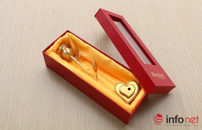 Ngắm bông hồng giá nửa tỷ đại gia Quảng Ninh tặng vợ dịp 20/10