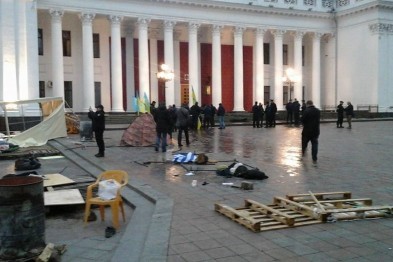 Tuyên bố của Maidan chống Thị trưởng Odessa Trukhanov