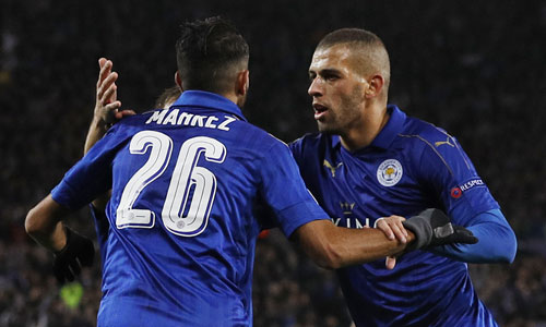 Leicester thắng trận thứ ba liên tiếp ở Champions League