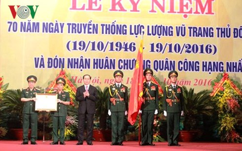 Chủ tịch nước: Bảo vệ tuyệt đối an toàn Thủ đô Hà Nội