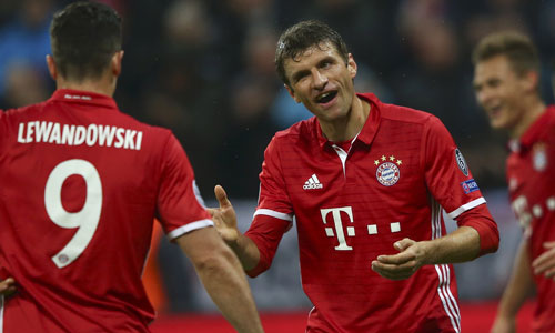Bayern thắng trận sân nhà thứ 14 liên tiếp tại Champions League