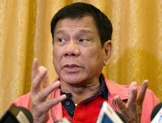 Tổng thống Philipin Duterte : Người Philipin đã đến lúc phải từ biệt Mỹ