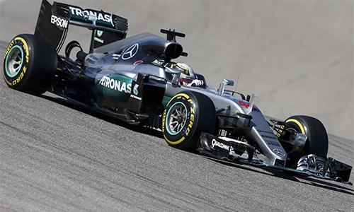 Hamilton giành pole tại Austin, níu hy vọng lật đổ Rosberg
