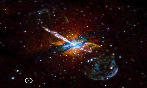 Hai nguồn tia X khó lý giải lóe sáng gần dải Ngân Hà