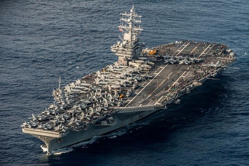 Tin tặc Trung Quốc bị tố tấn công tàu sân bay Mỹ ở Biển Đông