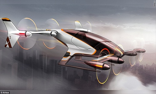 Airbus phát triển taxi bay cất hạ cánh thẳng đứng