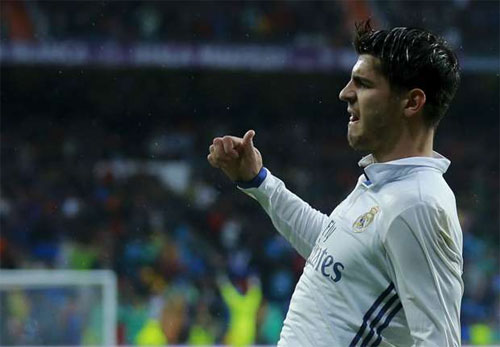 Morata giúp Real chiếm vị trí dẫn đầu Liga