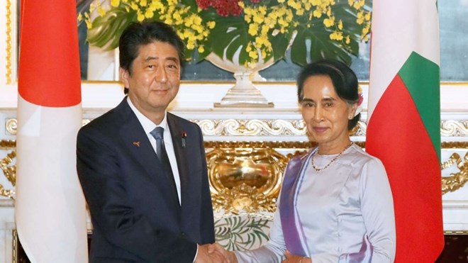 Cạnh tranh với Trung Quốc, Nhật Bản hỗ trợ Myanmar gần 8 tỷ USD
