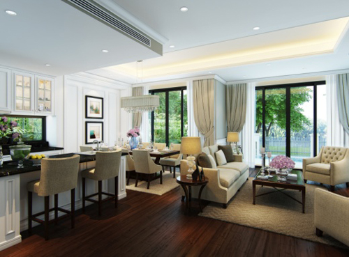 Phong cách sống resort tại Nine South estates