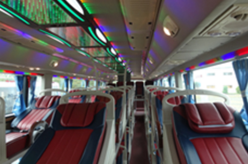 Daewoo Bus Việt Nam giới thiệu ôtô khách giường nằm trên hành trình Bắc-Nam
