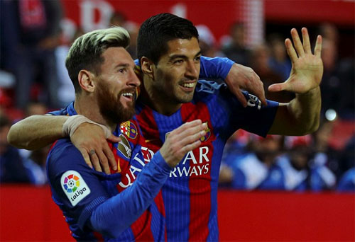Messi ghi bàn và kiến tạo, Barca thắng ngay tại Sanchez Pizjuan