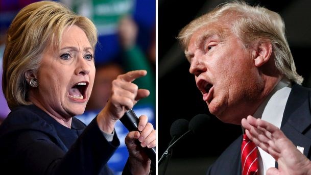 Bầu cử Mỹ: Hillary Clinton và Donald Trump