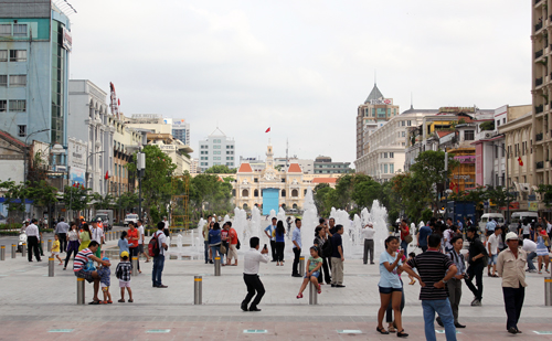 Đất phố đi bộ Nguyễn Huệ cao nhất 1,2 tỷ đồng mỗi m2