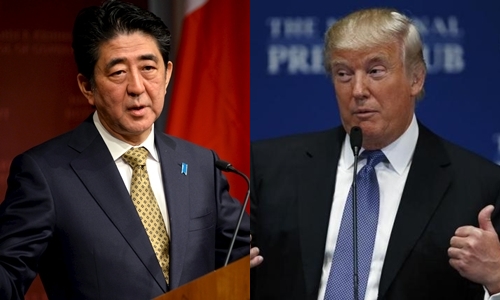 Trump sẽ coi Nhật Bản là đồng minh đối phó Trung Quốc