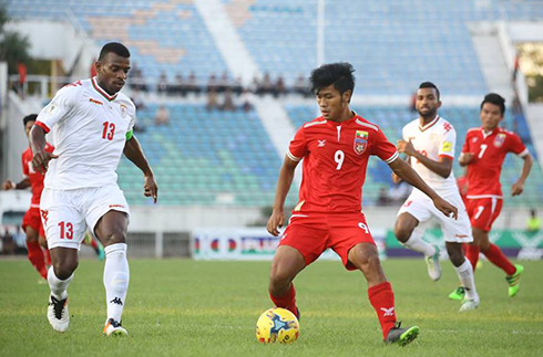 Myanmar thua đậm trước khi đấu Việt Nam