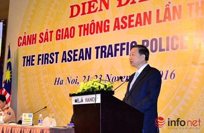 Khai mạc Diễn đàn Cảnh sát giao thông ASEAN tại Việt Nam