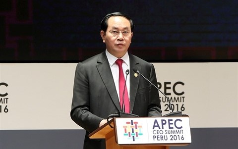 Toàn văn phát biểu của Chủ tịch nước Trần Đại Quang tại phiên bế mạc APEC 2016