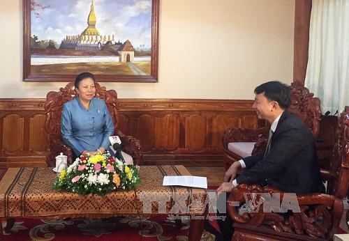Chuyến thăm của Tổng Bí thư Nguyễn Phú Trọng nâng quan hệ Việt-Lào lên tầm cao mới