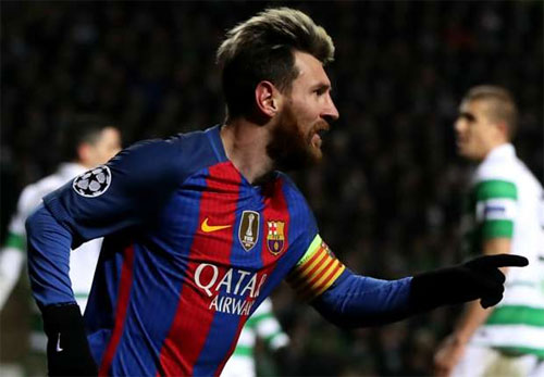 Messi lập cú đúp, Barca giành vé đi tiếp tại Champions League