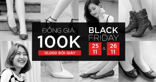 Thương hiệu giày Việt thu 6 tỷ đồng một ngày nhờ Black Friday