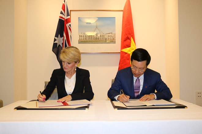 Việt Nam - Australia ký kết Kế hoạch Hành động 2016-2019