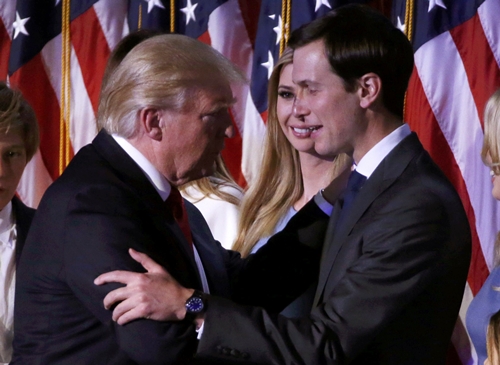 Lòng trung thành bất biến của con rể Trump