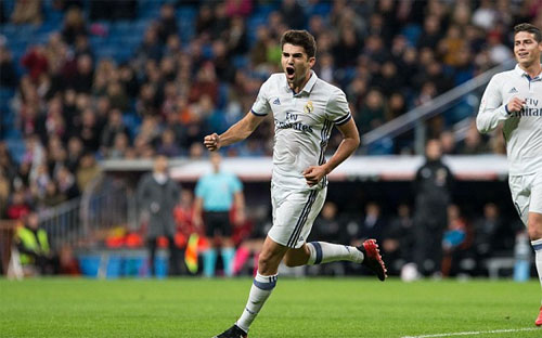 Con trai Zidane ghi bàn ngay trong trận ra mắt tại Real